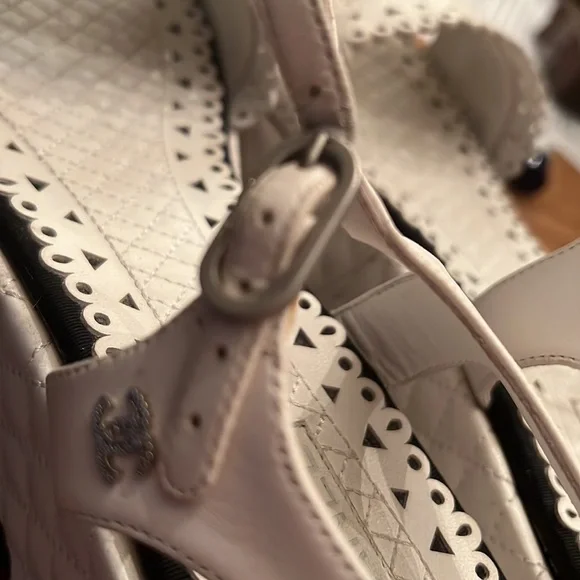 100% Authentic Chanel Quilted Platform Sandals - Picture 4 of 11